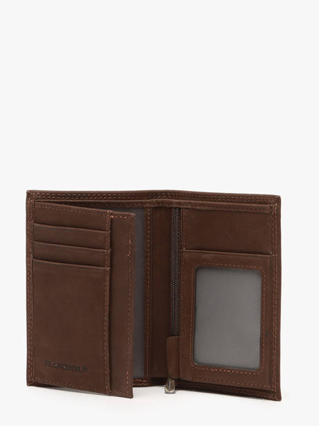 Portefeuille Bilbao Leder Francinel Bruin bilbao 47988 ander zicht 1